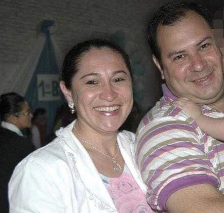 La fiscal Karina Escurra y su esposo el Juez de Paz Nery Martínez. Foto: Fiscalía General