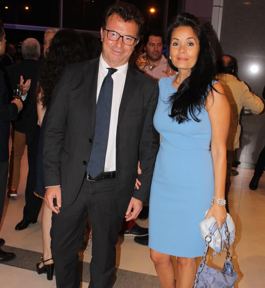 Alessandro Palmero y Myriam Wattiez.[/caption]
