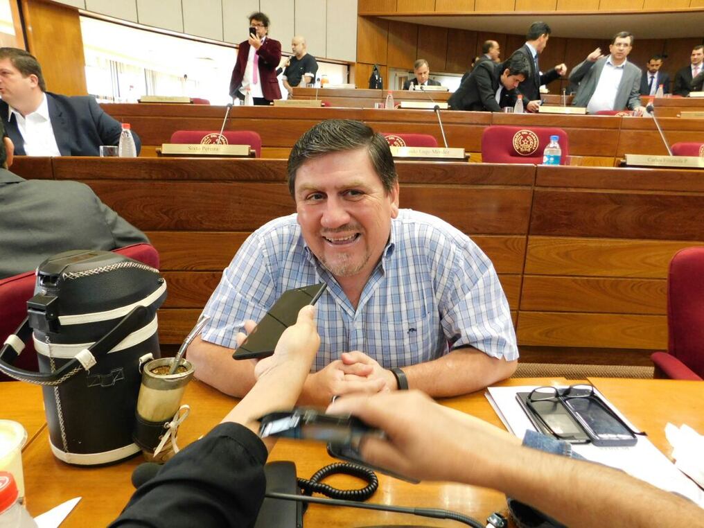 Blas Llano, senador liberal. Foto: Gentileza.