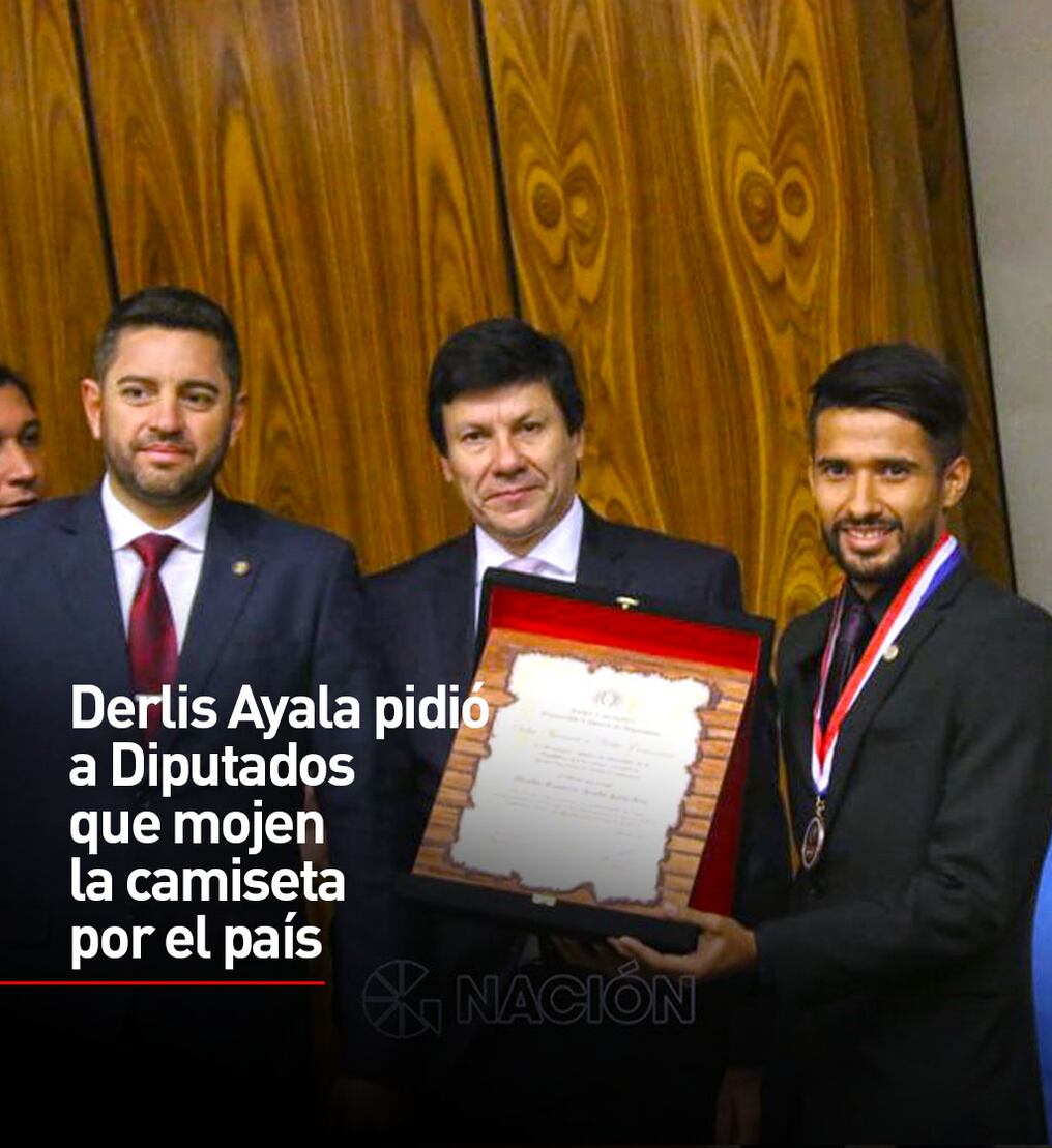 Derlis Ayala pidió a Diputados que mojen la camiseta por el país