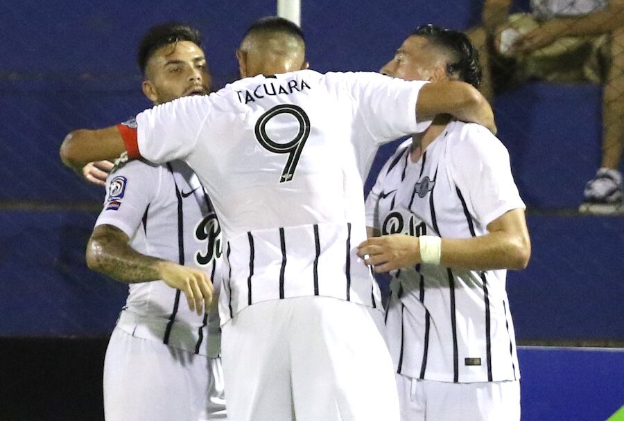 Sebastián Ferreira, “Tacuara” Cardozo y Héctor Villalba, los goleadores de Libertad que están anunciados para el juego de hoy.FOTO:ARCHIVO