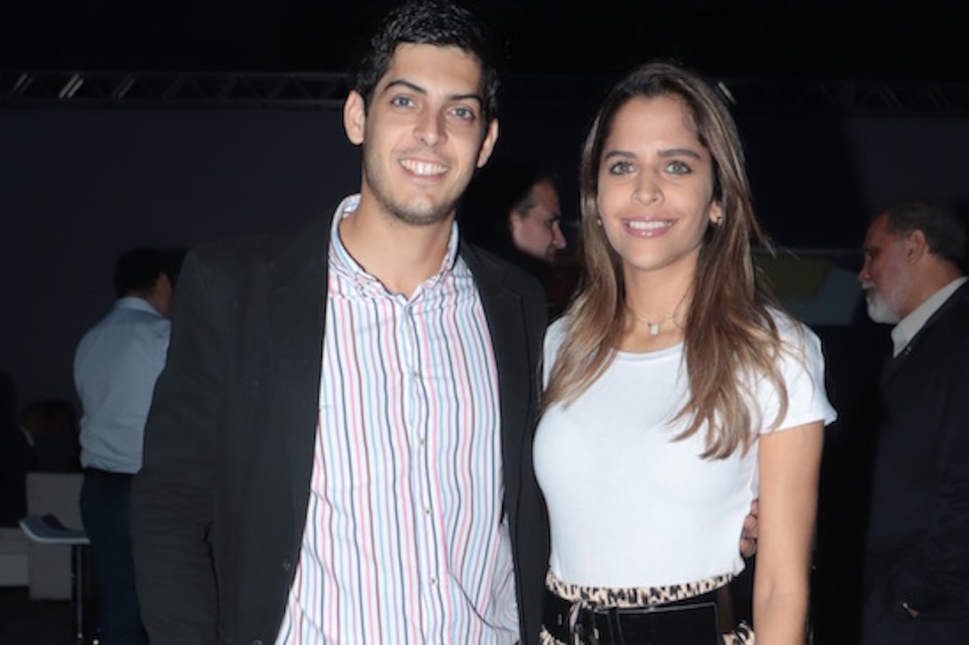 Carlos Espínola y Adriana Ortiz Miltos.