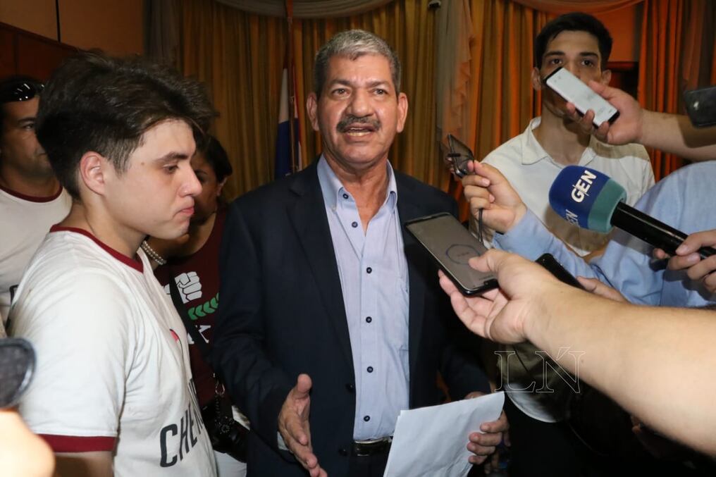 Alcibiades Quiñónez, nuevo intendente de San Lorenzo. Foto: Aníbal Gauto