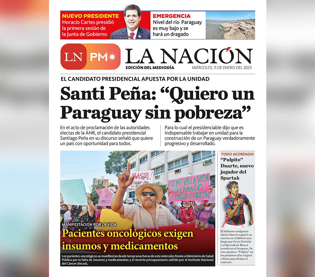 LN PM: edición mediodía del 11 de enero