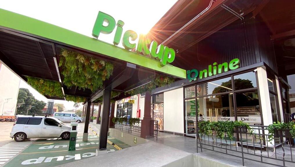La cadena cuenta con el servicio de compras online así como delivery. Foto: Gentileza.