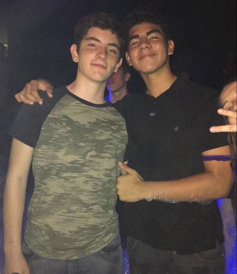 Tomás y Fernando fueron amigos desde la infancia y estuvieron juntos en la noche del 18 de enero del 2020. Foto: @tomas_dalessandro.