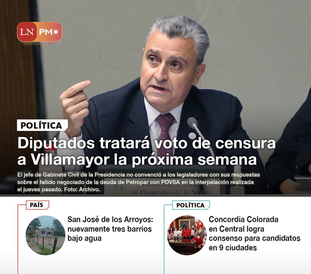 LN PM: Las noticias más relevantes de la siesta del 27 de enero