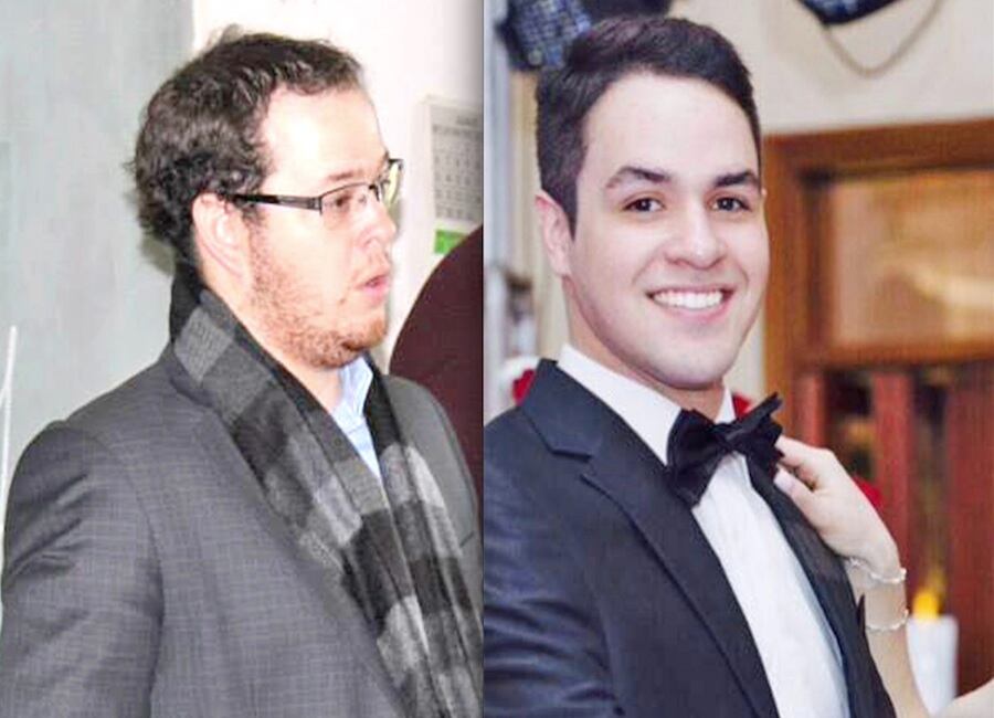 Los herederos Cuevas, Enzo (izquierda) y Adilson (derecha) se encontraban bajo la lupa en carácter de cómplices por los bienes que suscribieron a sus respectivos nombres. Foto: Archivo.