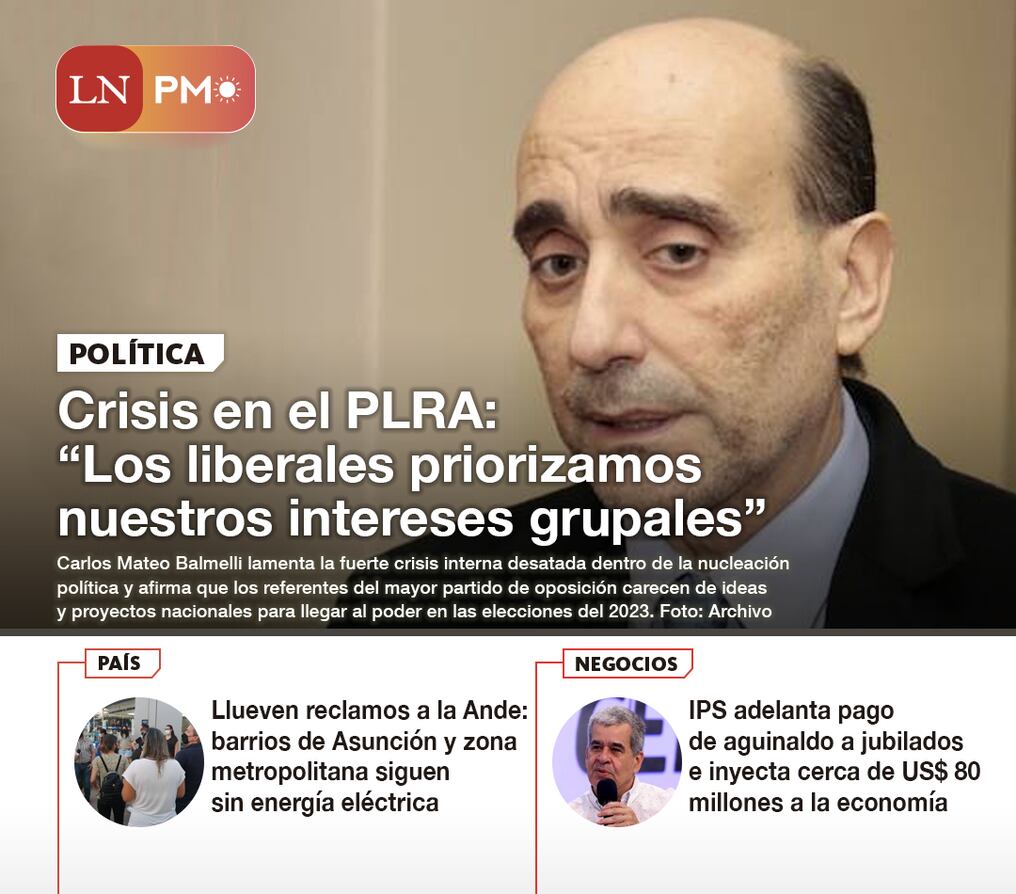 LN PM: Las noticias más relevantes de la siesta del 17 de noviembre