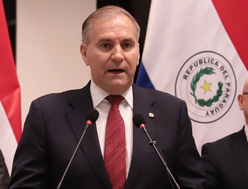 Durante la reunión, el Canciller Nacional Julio César Arriola dijo que el reingreso de la carne paraguaya es de gran importancia para nuestro país. Foto: Gentileza.