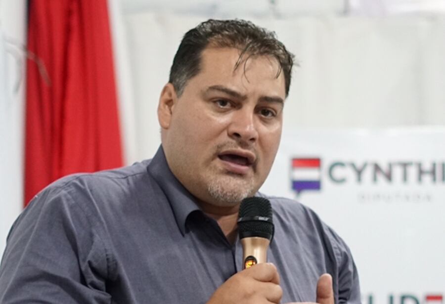 “No recibí ninguna notificación, solamente fueron amenazas", indicó Iván Airaldi, exprecandidato a gobernador por Alto Paraná. Foto: Gentileza.