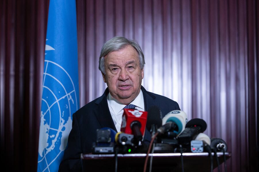 António Guterres, secretario general de la ONU: “La libertad de prensa es el cimiento sobre el que se sustentan la democracia y la justicia”