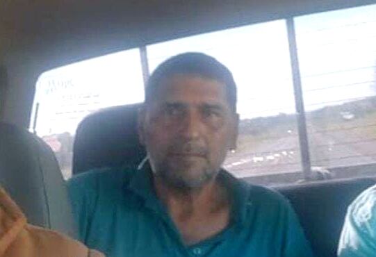 Fue liberado Carlos González Britos, de 57 años, en la estancia San Jorge, en zona de Concepción, que estaba desaparecido desde el 5 de marzo, al igual que Julio César Aveiro y Esteban Valenzuela. Foto: Gentileza.
