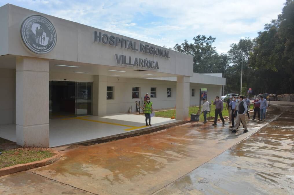 Uno de los contagiados con la variante delta en el Guairá requirió hospitalización al no estar vacunado con ninguna dosis de la vacuna contra el COVID-19. Foto: Gentileza.