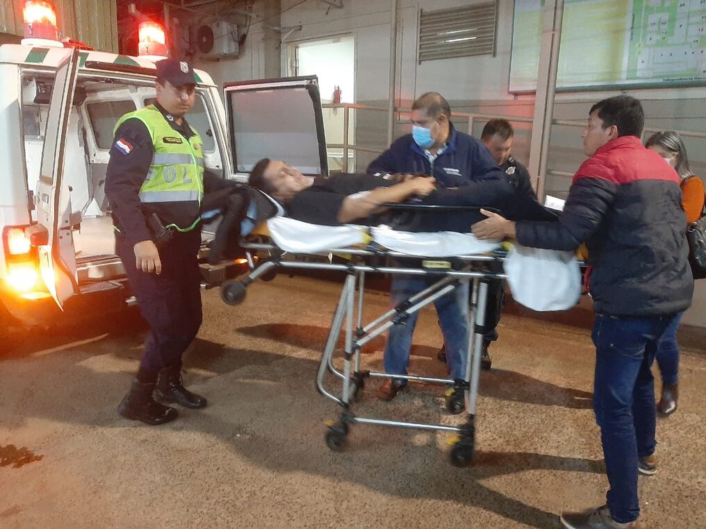 El detenido fue identificado como Francisco Idalio Meza, quien sería cómplice del que realizó los disparos. Foto: Gentileza