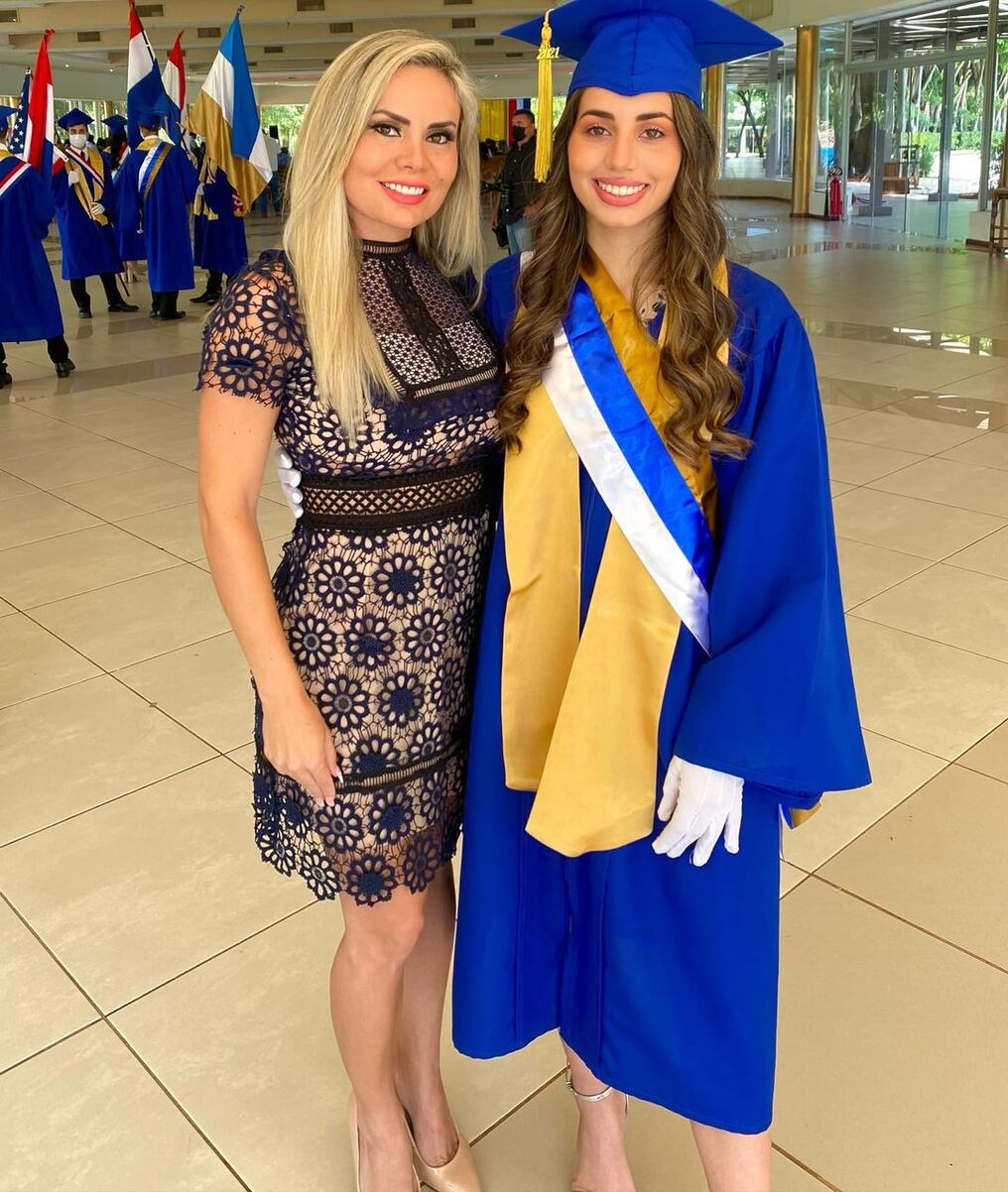 En diciembre pasado, Agustina Coronel culminó sus estudios secundarios con honores en el colegio bilingüe Trinity School. Foto: Gentileza.