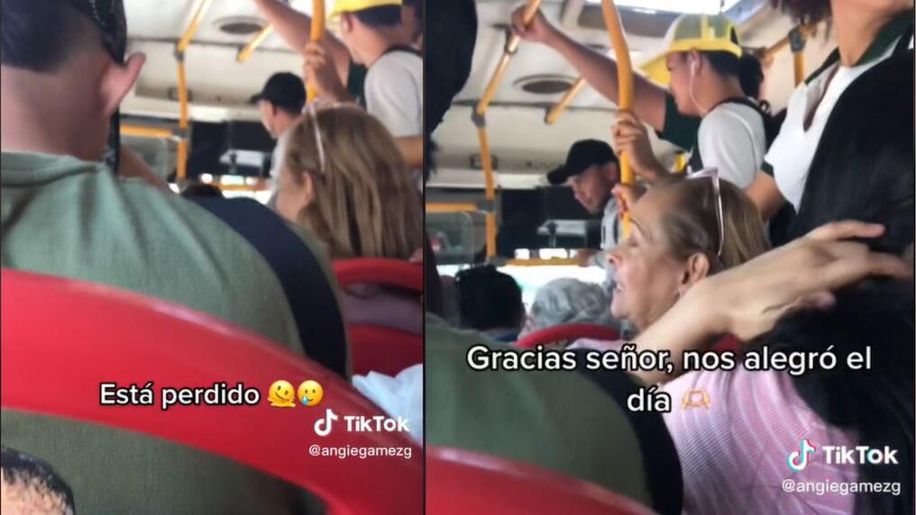 Chofer que olvidó su intinerario causó furor en redes. Foto: Tik Tok.