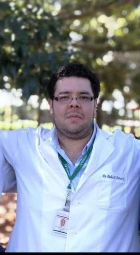 El médico había trabajado en la Unidad de Salud Familiar de Minga Porá dos años y renunció para ir a Brasil a hacer una especialización. Foto: Gentileza.