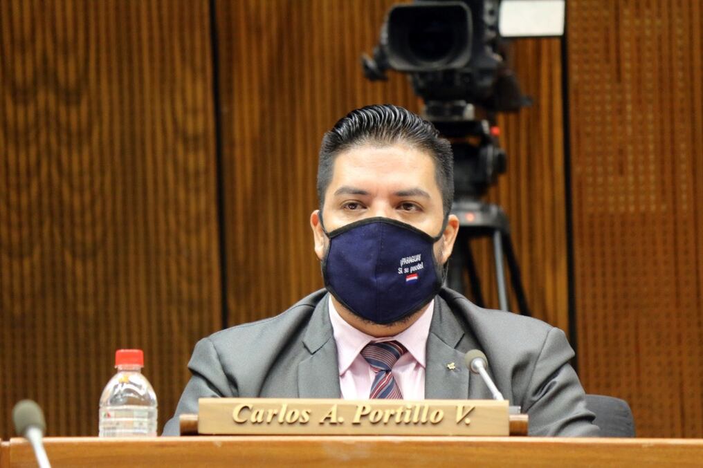 El diputado liberal Carlos Portillo rechazó las acusaciones vertidas en su contra tras los audios filtrados en los que se le escucha supuestamente negociar cargos públicos. Foto: Archivo.