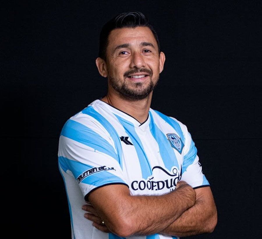 El volante Eduardo Aranda, de 36 años, últimamente en Guaireña de la Primera División.
