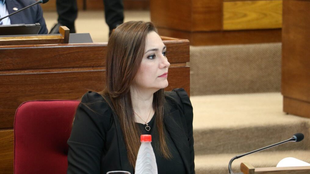 La diputada del Partido Colorado, Rocío Abed, manifestó que el planteamiento de juicio político, de ser concretado, pondrá en peligro el Estado de derecho y la democracia en la República del Paraguay. Foto: Archivo.