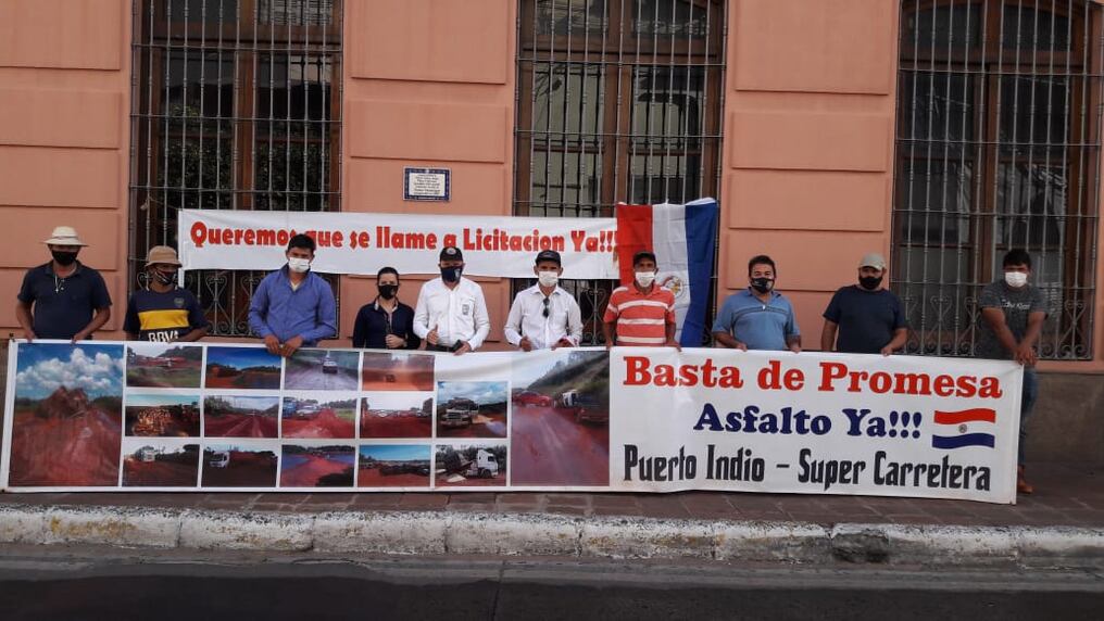 Sin embargo, desde la cartera económica le indicaron hoy a los manifestantes que actualmente el país se encuentra en un momento de crisis. Foto: Gentileza.