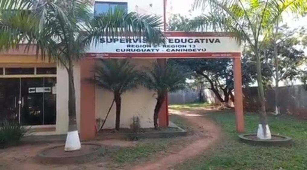 Lamentaron que roben a una institución del interior del país donde difícilmente consiguen que el MEC envíe los equipos para la comodidad de las comunidades educativas. Foto: Captura pantalla.