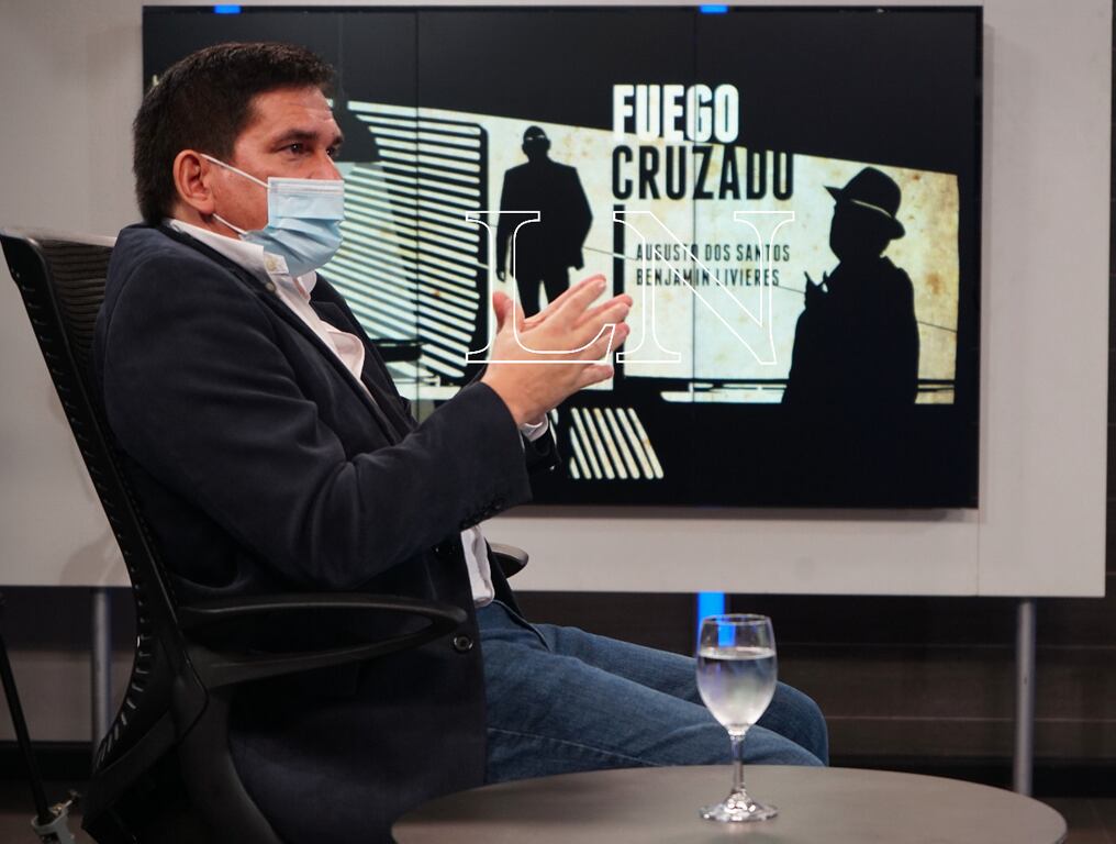 Respecto a las elecciones municipales, Juan Carlos Baruja afirmó que las chances del Partido Colorado se encuentran intactas. Foto: Leandro Veragua.