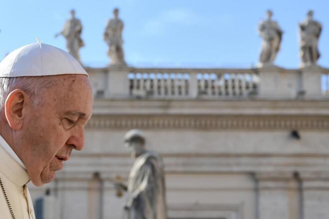 Destacó Francisco tras la tradicional oración dominical del Ángelus, en el Vaticano. Foto: AFP