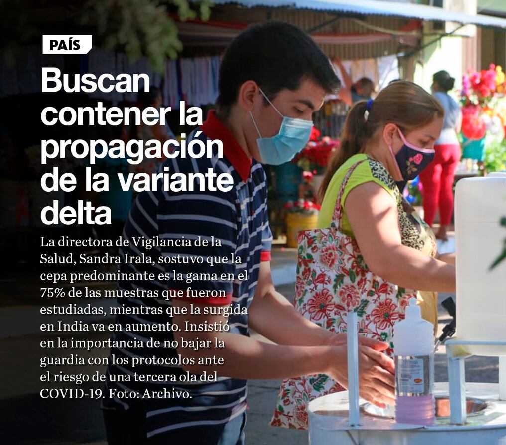 Buscan contener la propagación de la variante delta