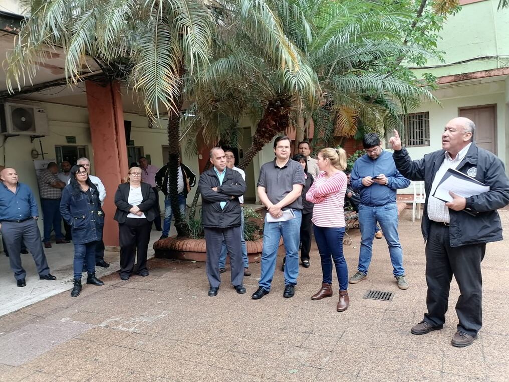 El Sintra realizará una asamblea general de sindicatos, en la cual se determinará si hay un acompañamiento general para el pedido de destitución contra Gail González Yaluff, presidenta del Indert. Foto: Gentileza.
