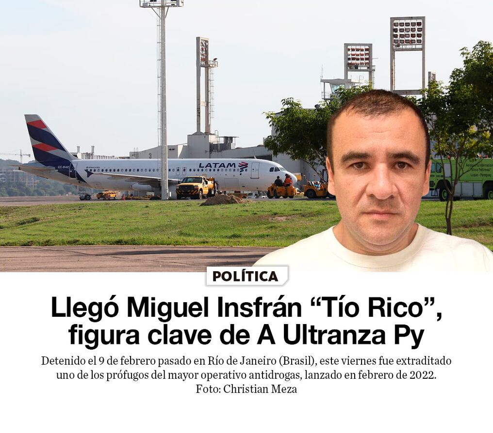 Llegó Miguel Insfrán “Tío Rico”, figura clave de A Ultranza Py