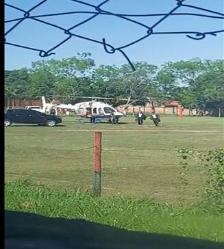 La queja ciudadana no se hizo esperar por el uso de un bien del Estado para fines, aparentemente, particulares del mandatario. Foto: Captura de video.
