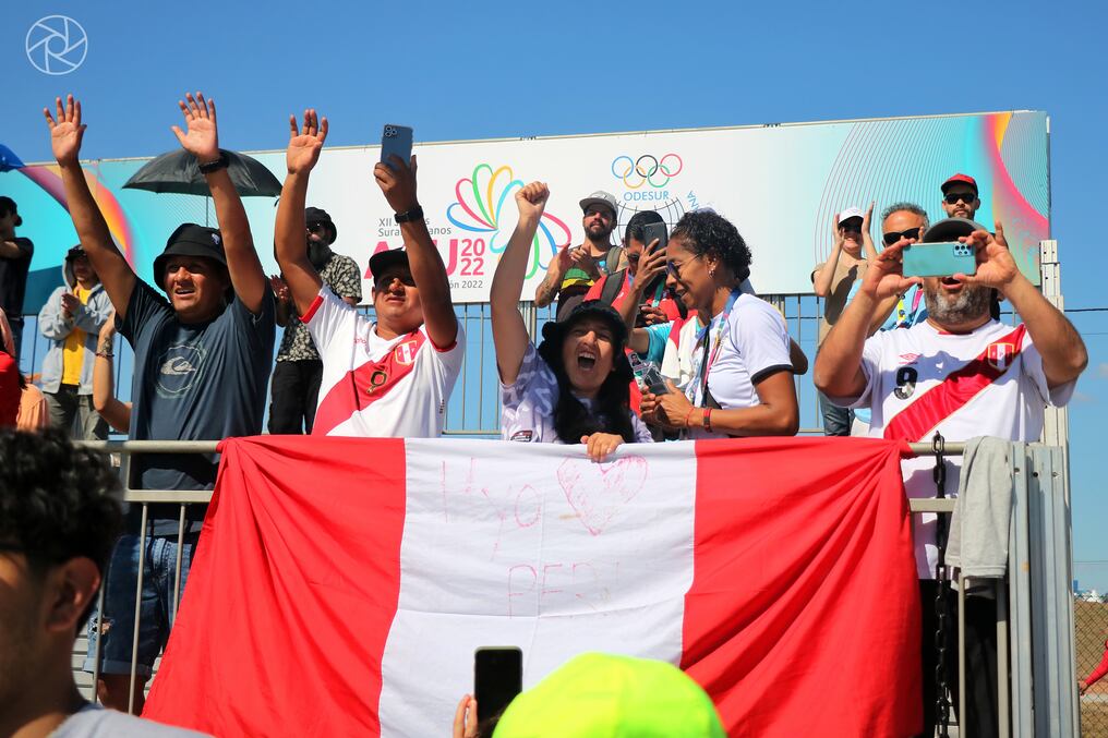 La Secretaría Nacional de Deportes (SND) y comité organizador de los XII Juegos Odesur ASU 2022, destacaron la presencia de cerca de 50.000 turistas extranjeros en el territorio paraguayo para participar de los Juegos Suramericanos con sede en Asunción. Foto: Nadia Monges.