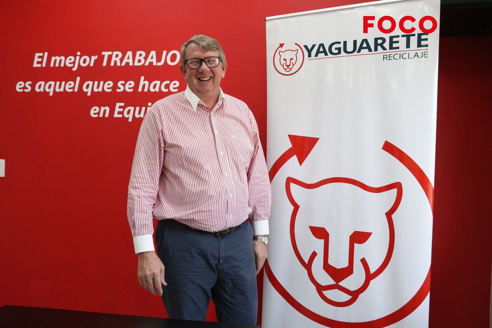 Andreas Neufeld, gerente general y presidente del Grupo Yaguarete. Foto: Pánfilo Leguizamón.