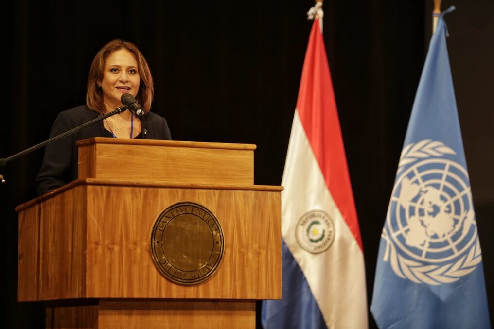 La defensora general, María Lorena Segovia, sostiene que los avances presentados en el marco del VII Congreso serán una importante referencia y un valioso recurso de información para todo el sistema nacional de justicia. Foto: Gentileza.