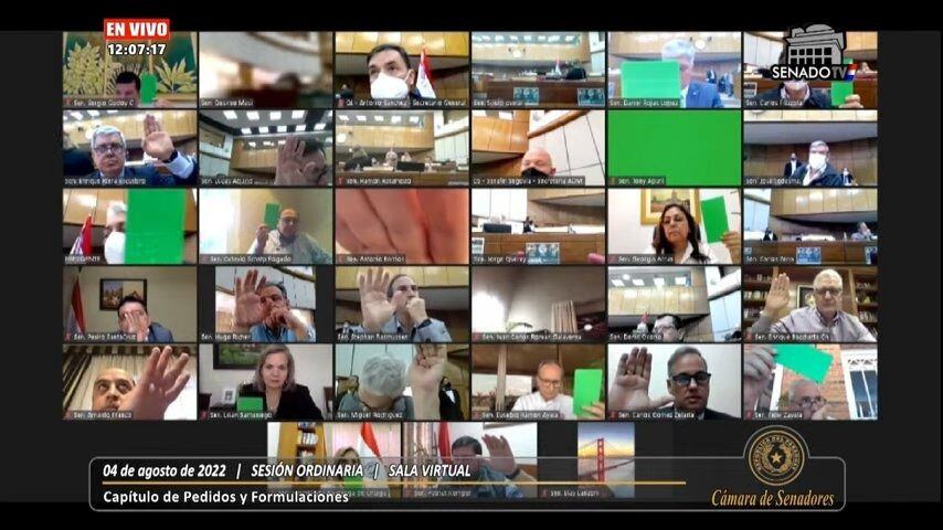 El proyecto vuelve a la Comisión de Legislación y será tratado nuevamente en 15 días: Foto: Captura de Pantalla.
