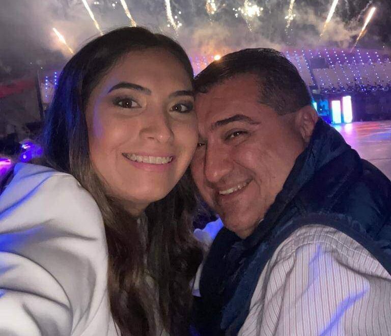 Rocío Jazmín Candia Alvarenga, novia del intendente de Encarnación, Luis Yd, recibió nuevamente otro aumento salarial, según funcionarios de la comuna. Foto: Gentileza.