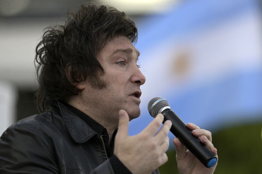 El economista Javier Milei fue electo diputado por la Ciudad Autónoma de Buenos Aires en las elecciones legislativas de noviembre de 2021. Foto: AFP.