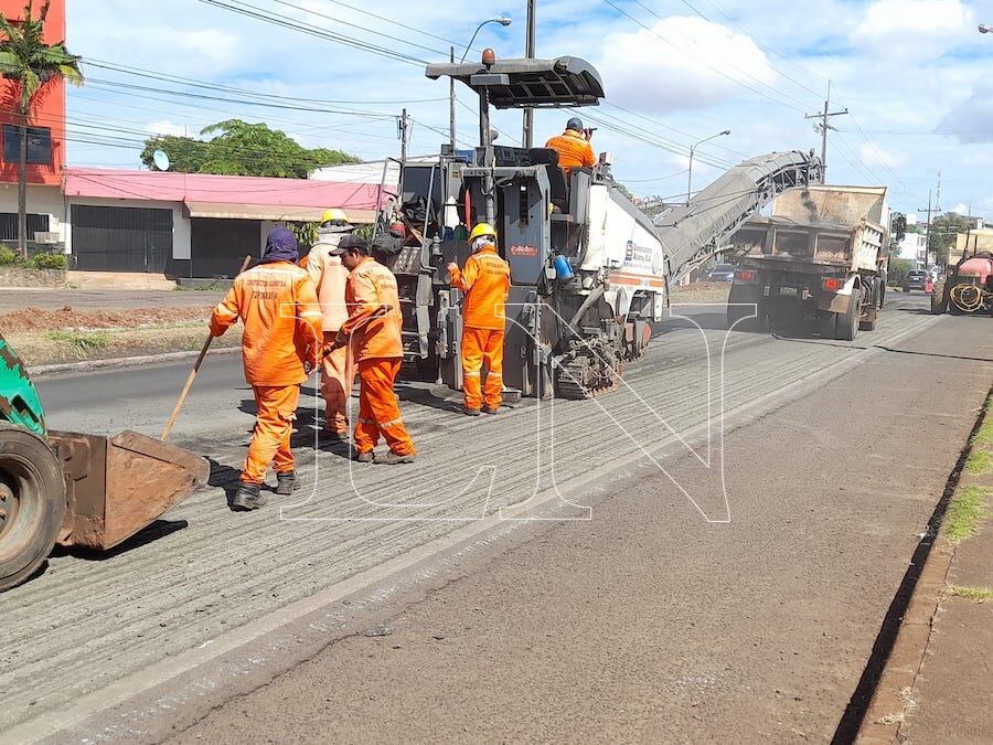 El sector de la construcción está en crisis debido a que no pueden acceder a cobros sobre deudas con el Ministerio de Obras. Foto: Dolly Galeano
