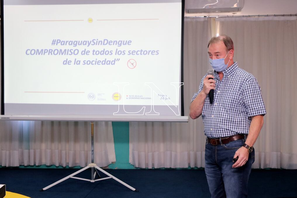 Gustavo Chamorro, director del Senepa, señaló que las enfermedades que registran un aumento sostenido son chikungunya y dengue, en su mayoría en el área metropolitana del país. Foto: Nadia Monges