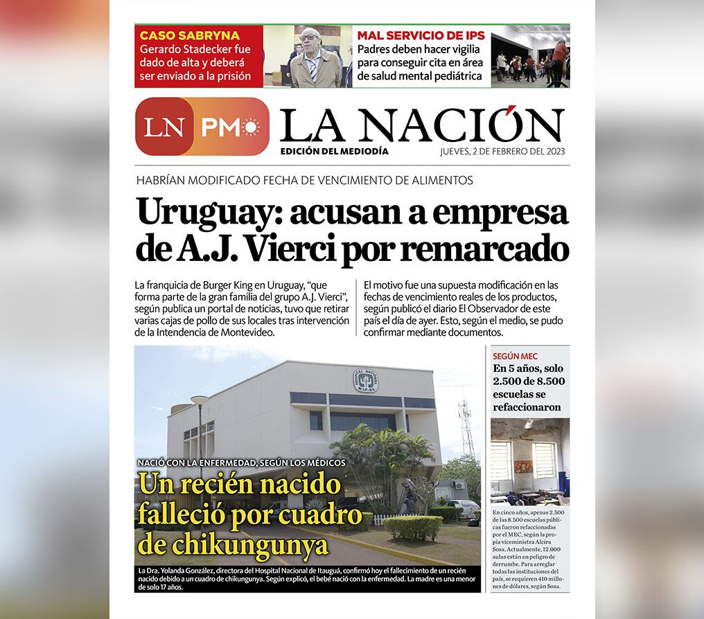 LN PM: edición mediodía del 2 de febrero