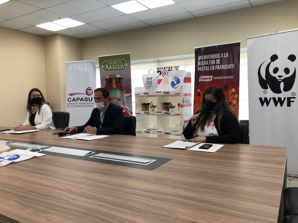 Alberto Sborovsky, actual presidente de la Capasu, realizó la presentación de la nueva acción. Foto: Gentileza.