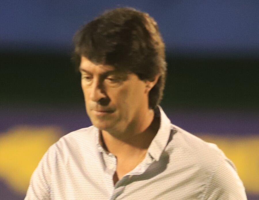 Daniel Garnero, técnico de Libertad.FOTO:ARCHIVO