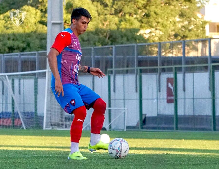 Santiago Arzamendia retorna como titular en Cerro ante Luqueño.FOTO:@CLUB CERRO PORTEÑO