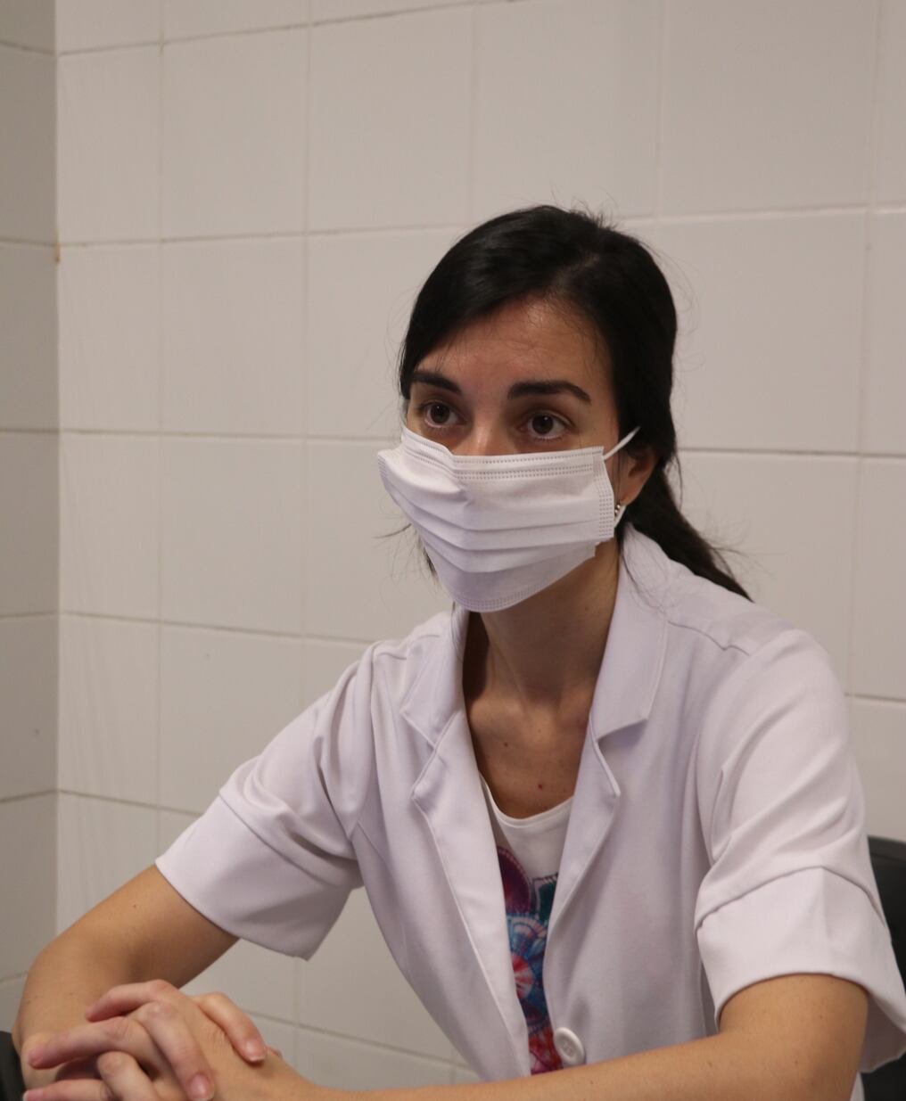Rocío Arguello, nutricionista del staff de Endocrinología y Metabolismo de la FCMUNA, Hospital de Clínicas. Foto: Gentileza.