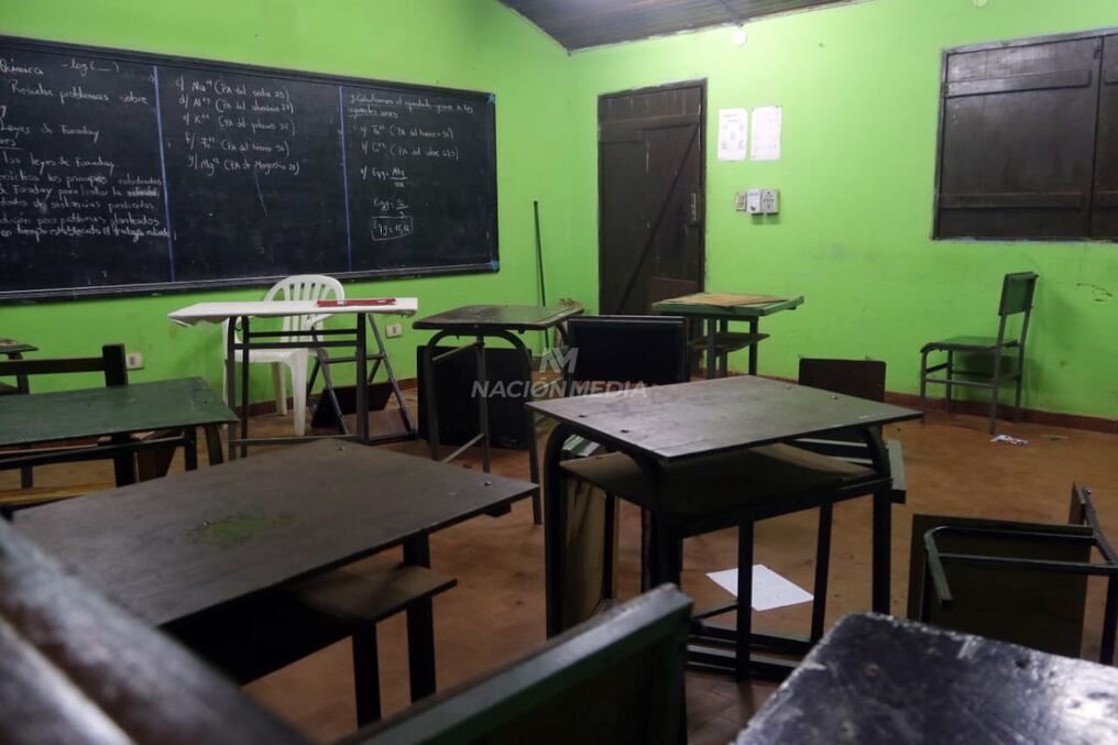 La tragedia ocurrió en pleno horario escolar, cerca de las 13:00 de este martes pasado, cuando la maestra estaba dando la clase de matemáticas. Foto: Eduardo Velázquez
