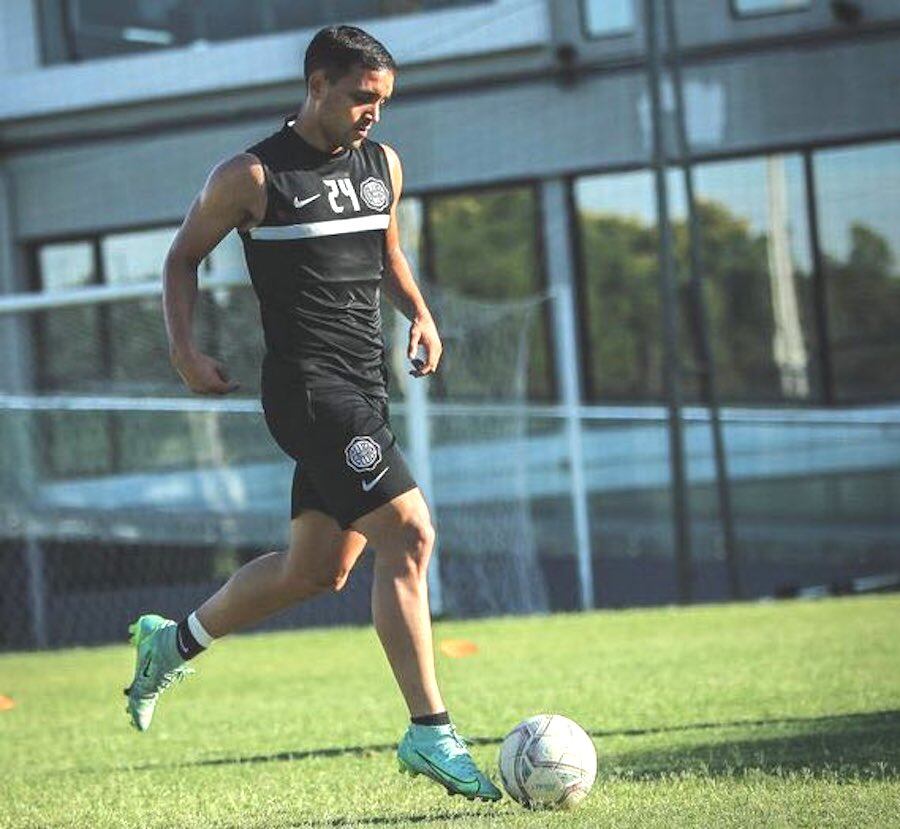 Diego Duarte está cedido a préstamo por Olimpia en Ameliano.FOTO:CLUB OLIMPIA