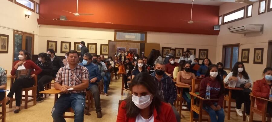 La feria laboral propiciada por la Oficina de Empleos de la ANR habitualmente convoca a centenares de personas. Foto: Gentileza.