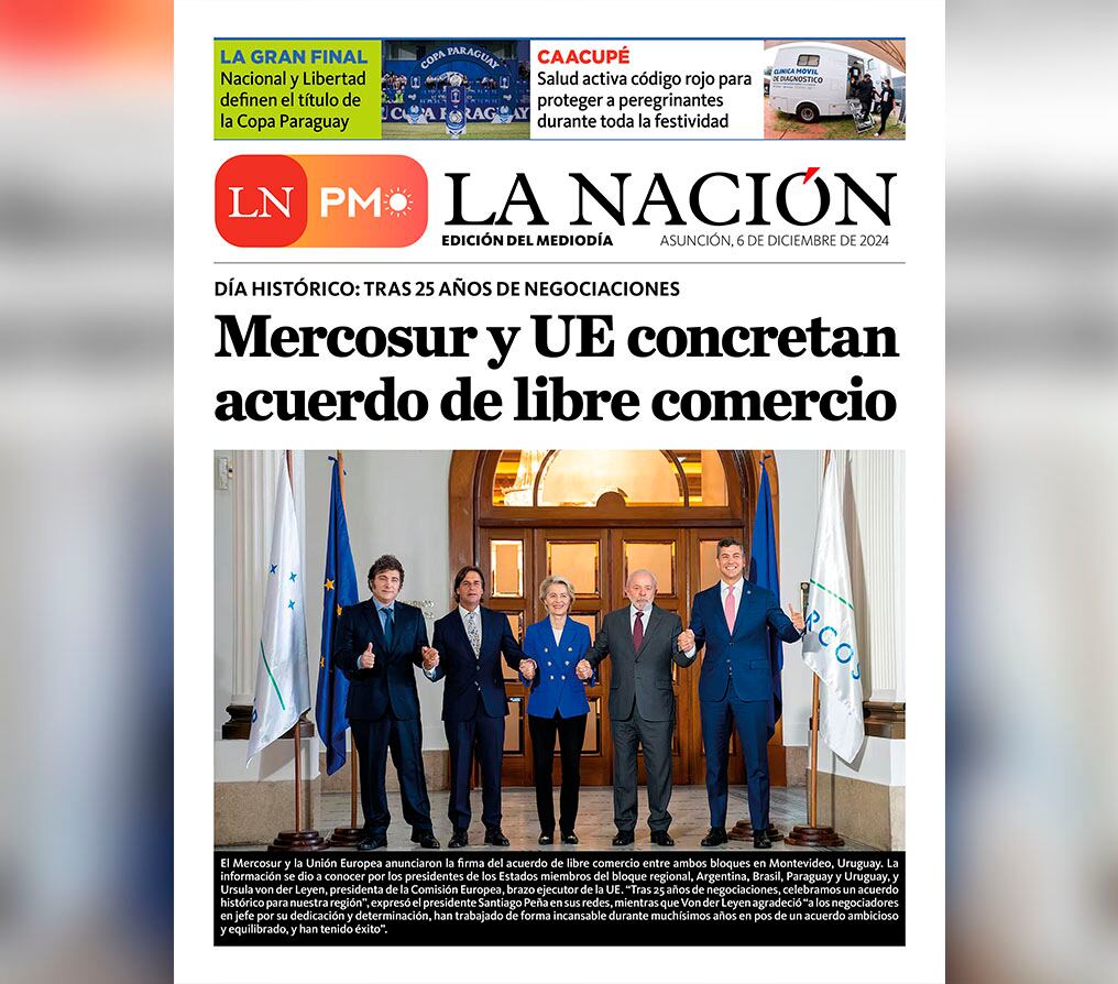 LN PM: edición del 6 de diciembre